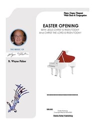 Easter Opening SATB choral sheet music cover Thumbnail